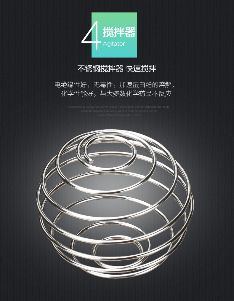 健身水杯蛋白粉摇摇杯带刻度运动杯搅杯拌塑料杯 奶昔杯 chinaFitter 健身女神张112